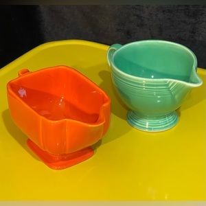 FIESTAWARE Cream Pitchers Vintage